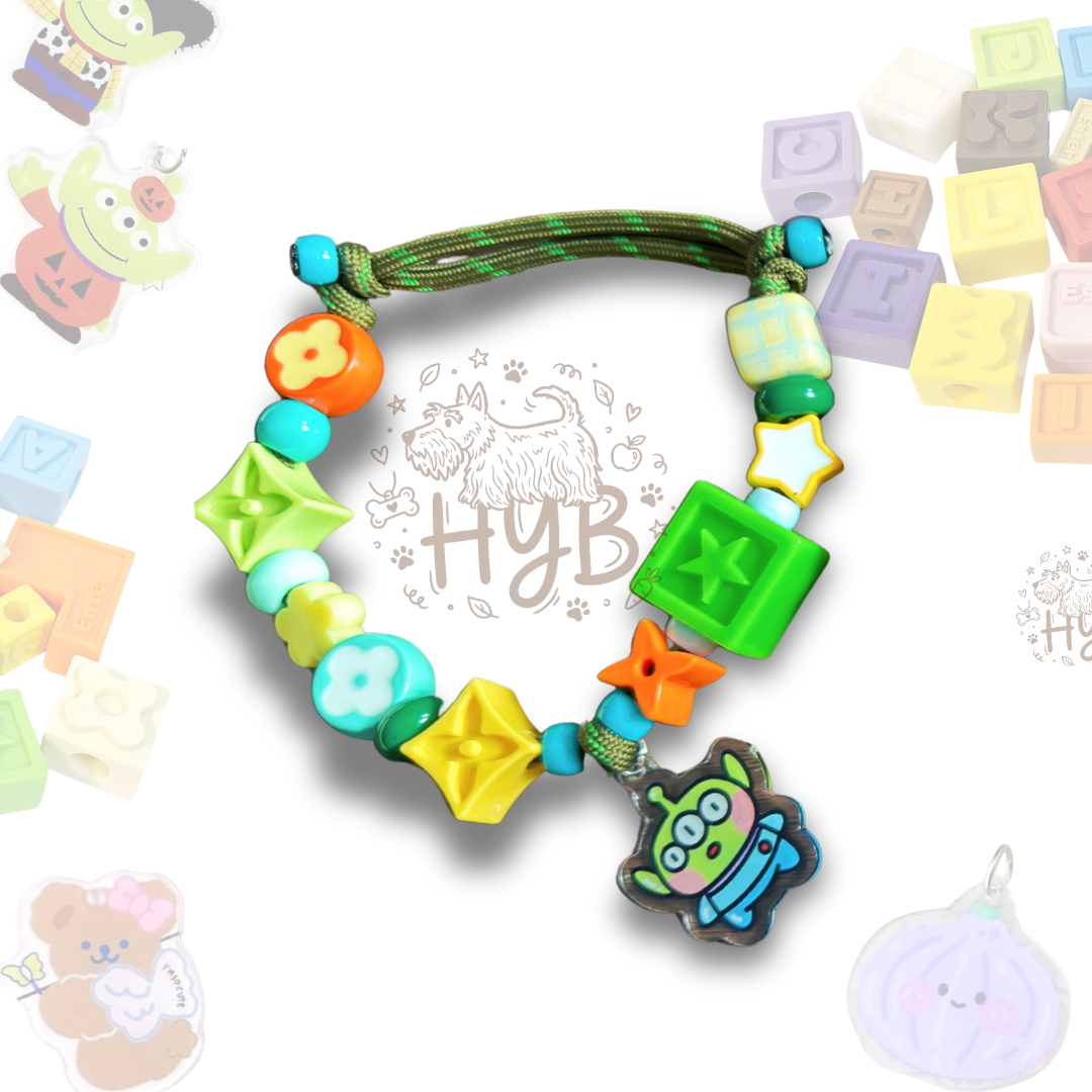 Customized Pet Collar|Cyan Series|Step 1: Select Colorful Round Rope in 5mm
