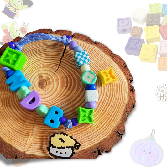 Personalized Sushi Themed Lego Pet Collar - 6 Sanrio Charms for Small Dogs & Cats