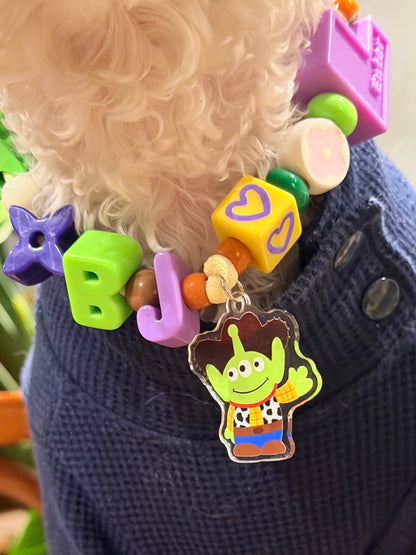Customized Pet Collar|Alien Cute Charms| Step 2: Choose your Favorite Charms