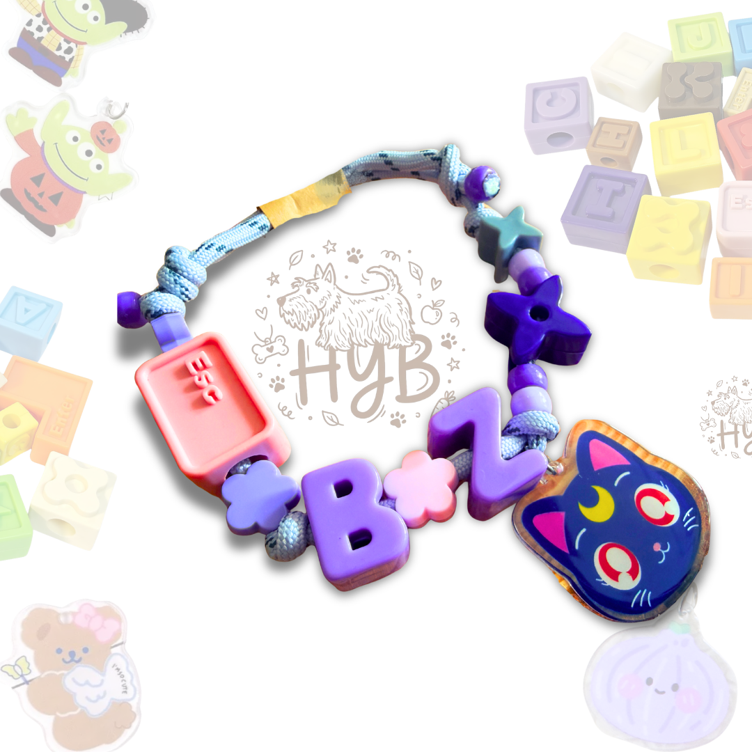 Customized Pet Collar|Mauve Series|Step 1: Select Colorful Round Rope in 5mm