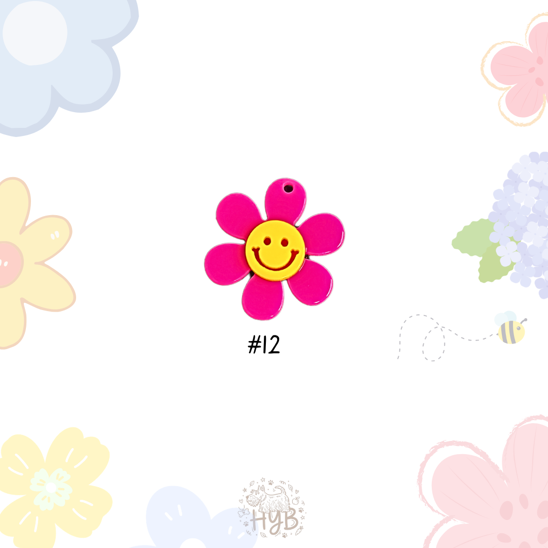 Customized Pet Collar|Smile & Flower Charms|Step 2: Choose your Favorite Charms