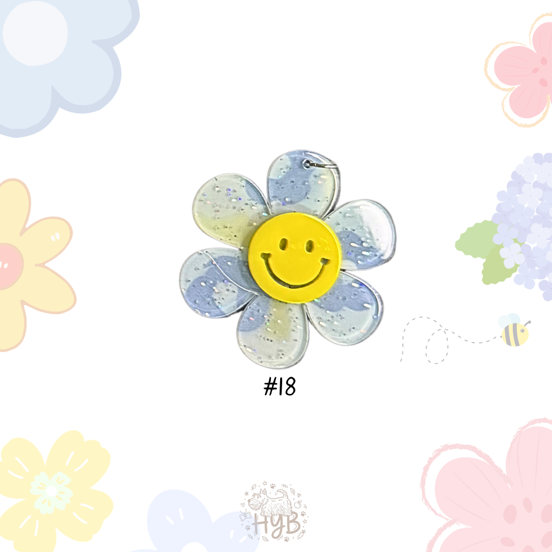Customized Pet Collar|Smile & Flower Charms|Step 2: Choose your Favorite Charms