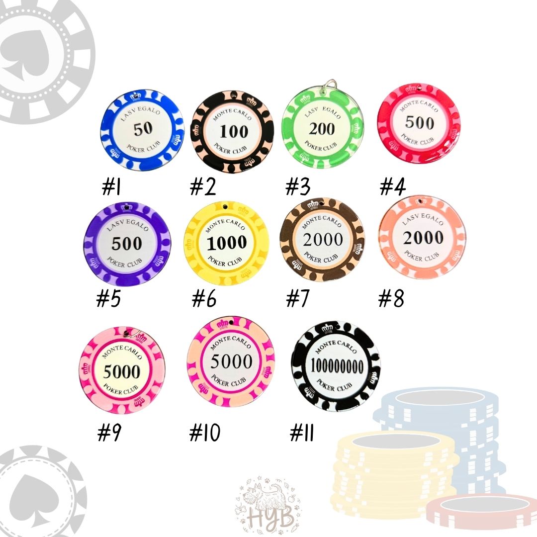 Customized Pet Collar| Chips Charms| Step 2: Choose your Favorite Charms