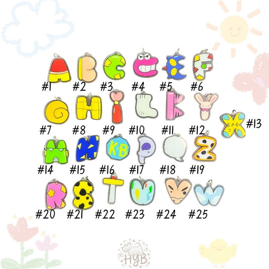 Customized Pet Collar|Crayon Shin-chan Letter Charms|Step 2: Choose your Favorite Charms