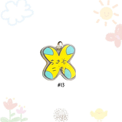 Customized Pet Collar|Crayon Shin-chan Letter Charms|Step 2: Choose your Favorite Charms