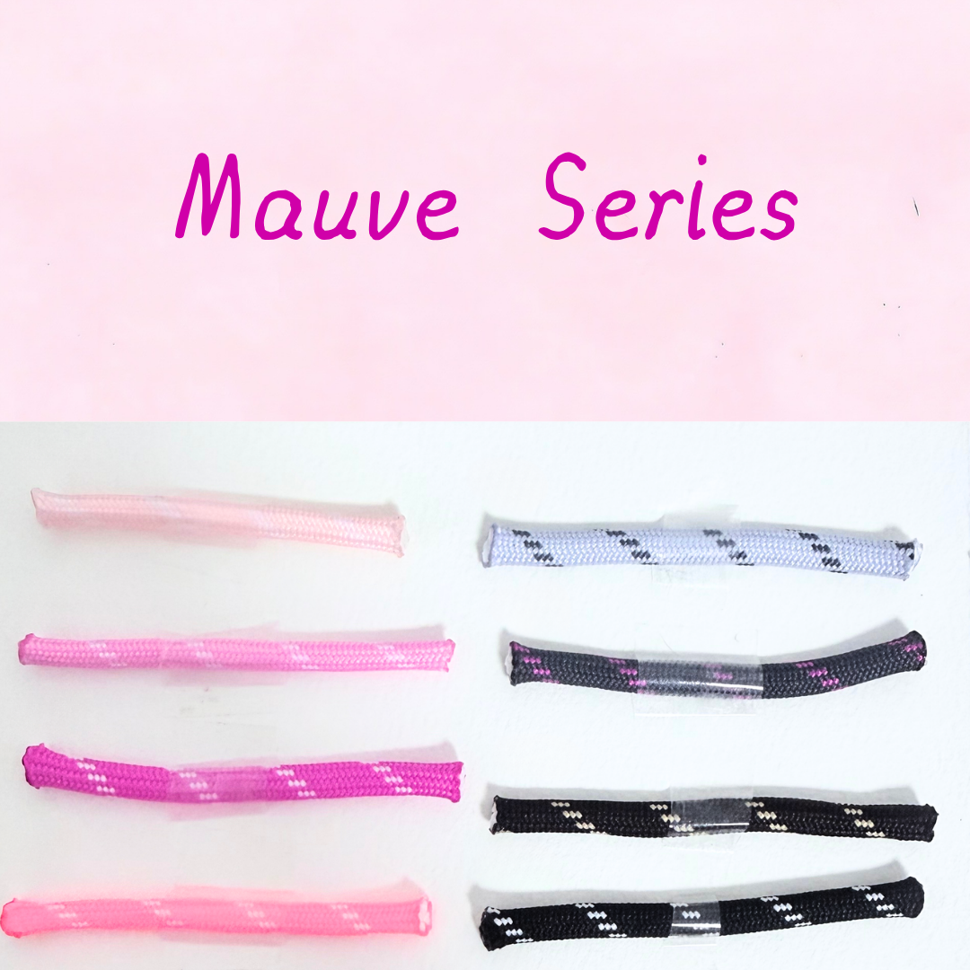 Customized Pet Collar|Mauve Series|Step 1: Select Colorful Round Rope in 5mm