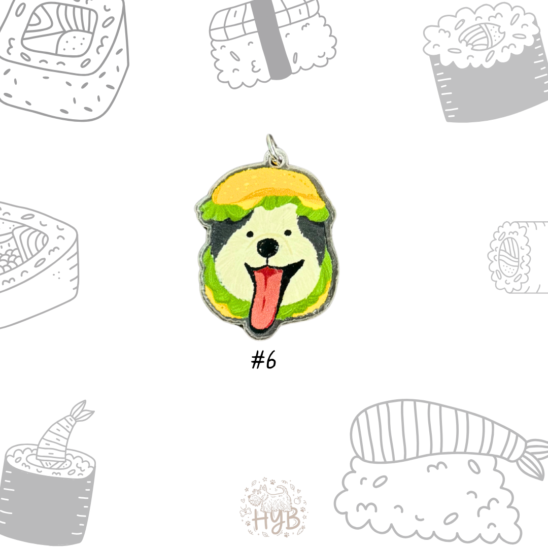 Customized Pet Collar|Mc Dog & Sushi Charms|Step 2: Choose your Favorite Charms