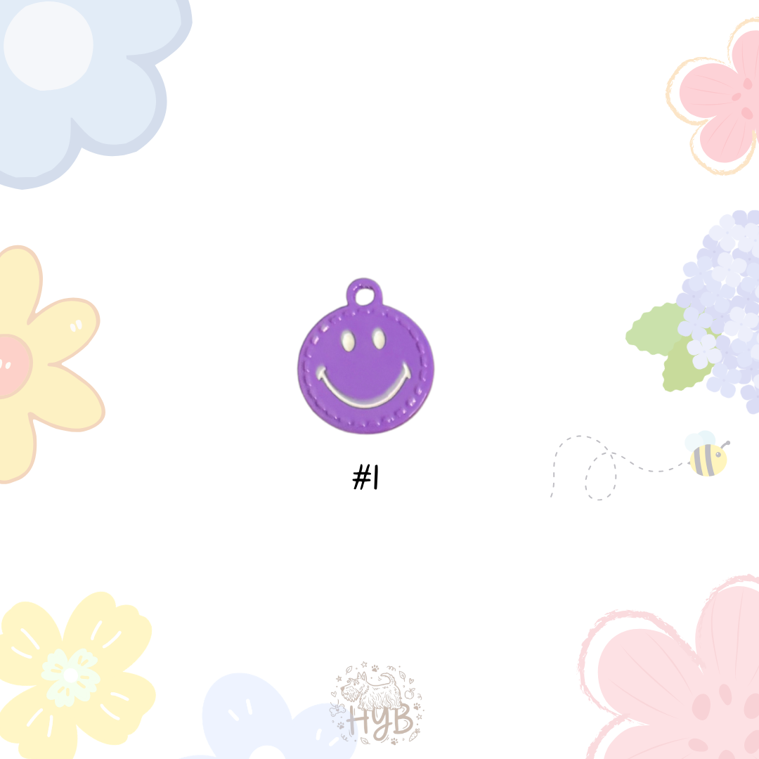 Customized Pet Collar|Smile & Flower Charms|Step 2: Choose your Favorite Charms