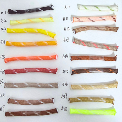 Customized Pet Collar|Yellow Tone|Step 1: Select Colorful Round Rope in 5mm
